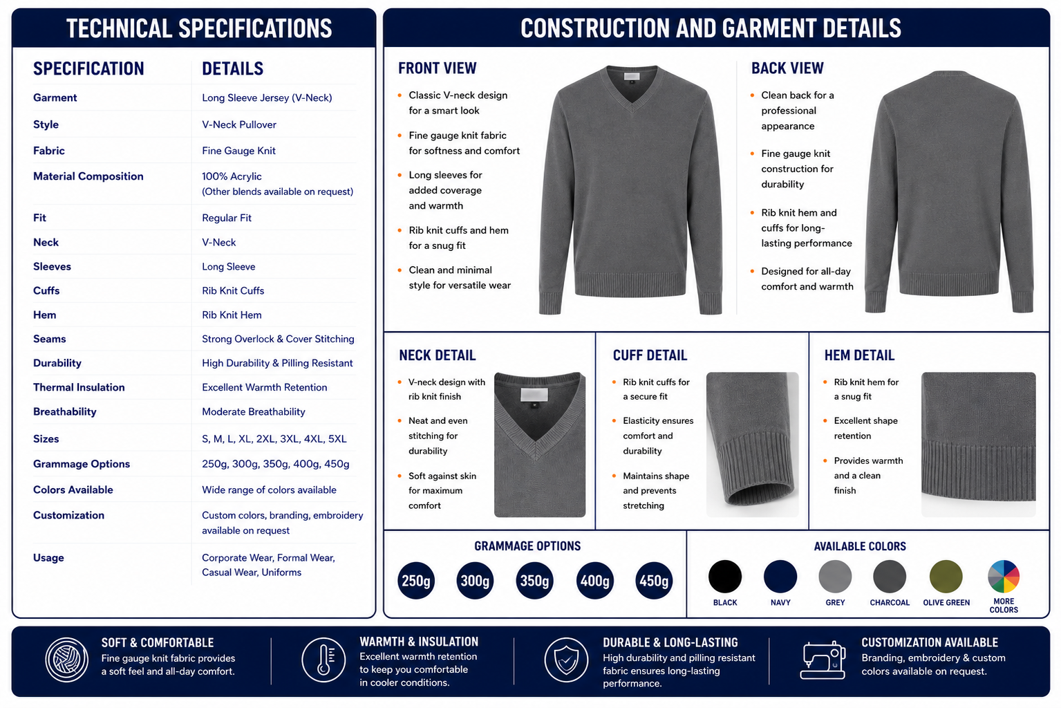 LS JERSEY SPEC