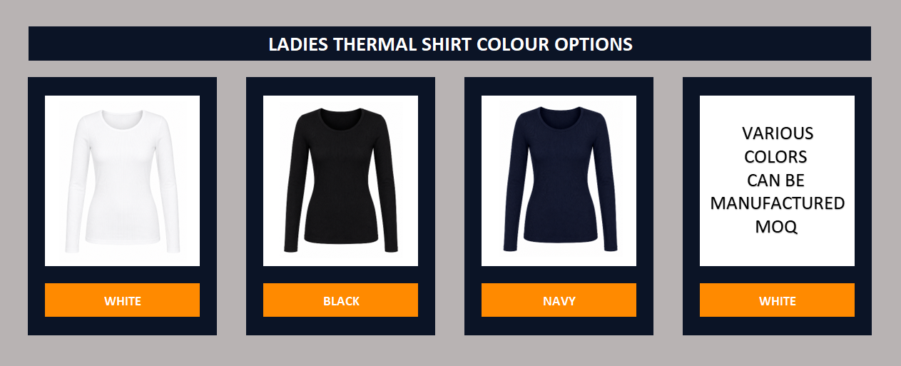 ladies thermal shirt