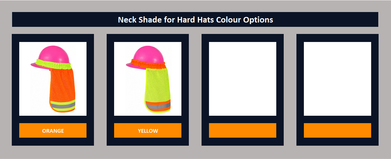 Neck Shade for Hard Hats