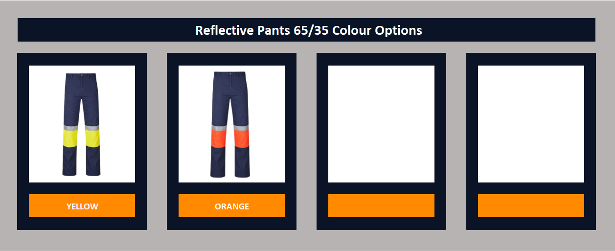 Reflective Pants 65 35