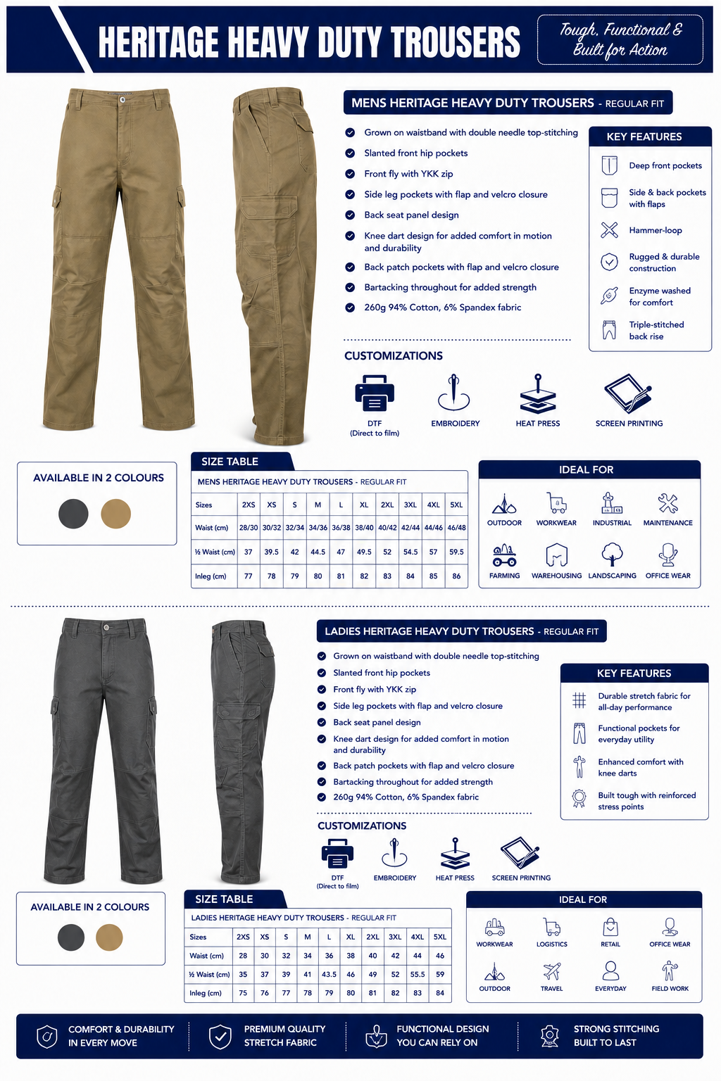 HERITAGE HEAVY DUTY