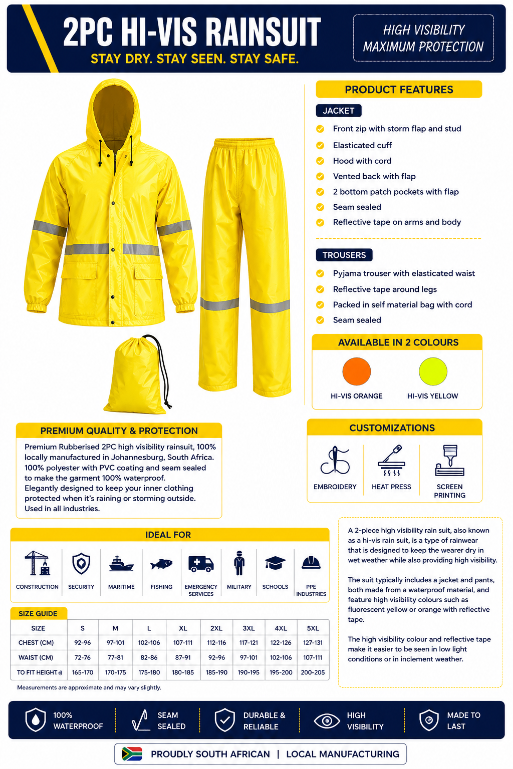 RUBBERISED RAINSUIT HI-VIZ MANUFACTURED1