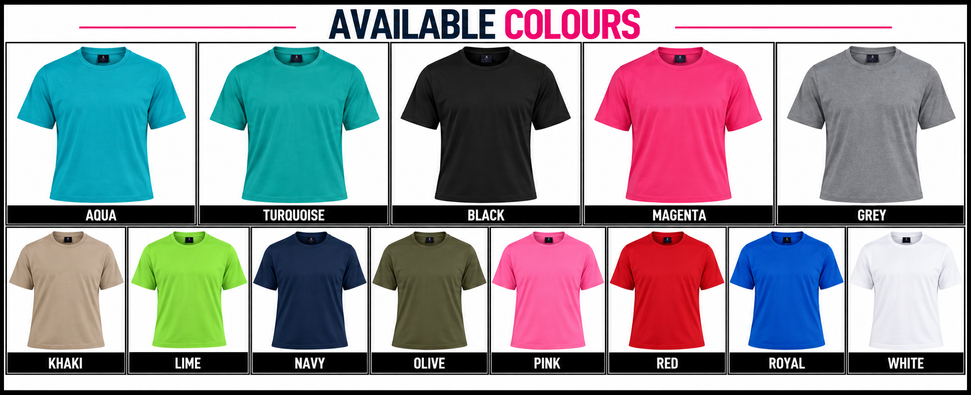 145g Crew Neck T-Shirt Ladies3