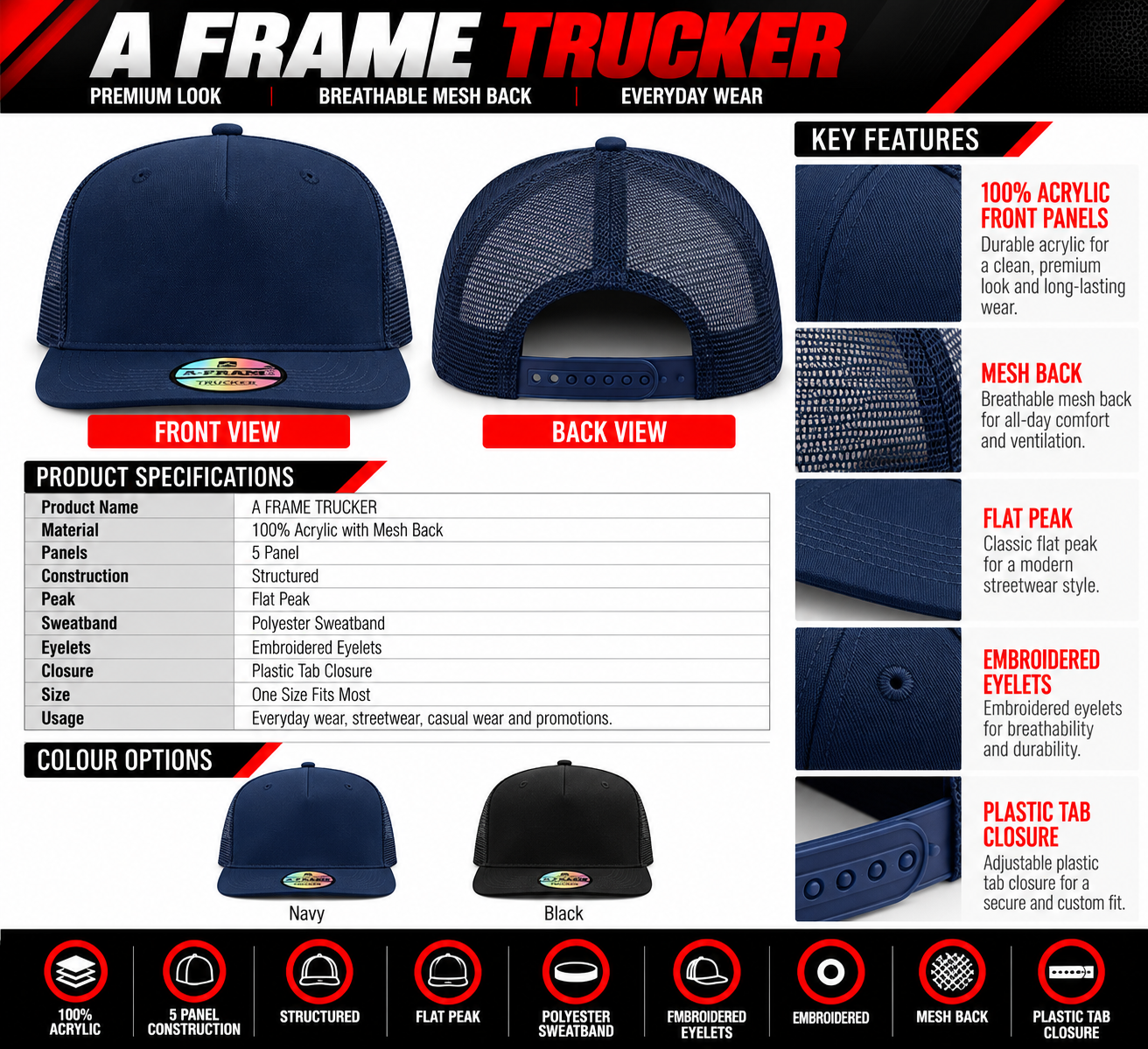 A FRAME TRUCKER