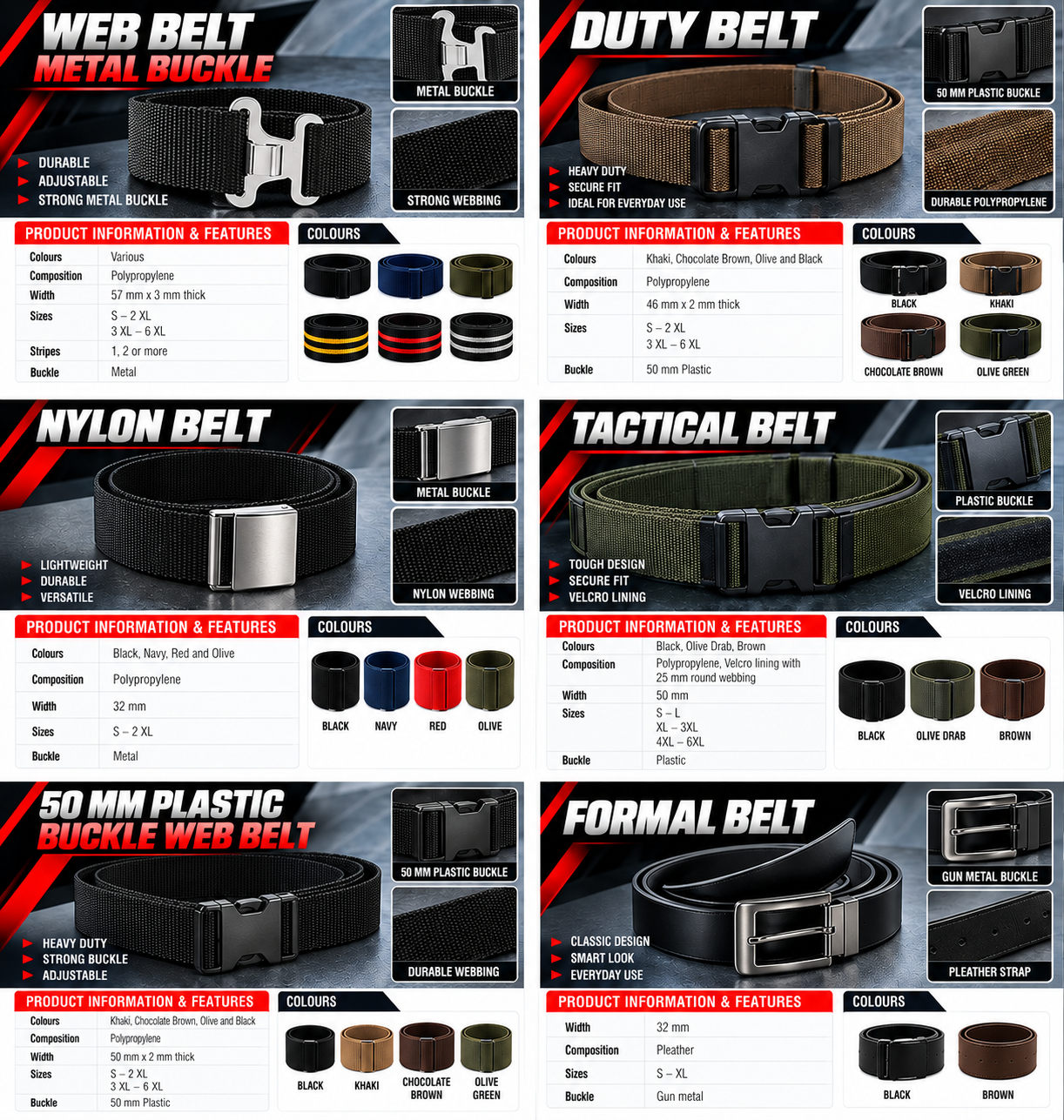 BELTS