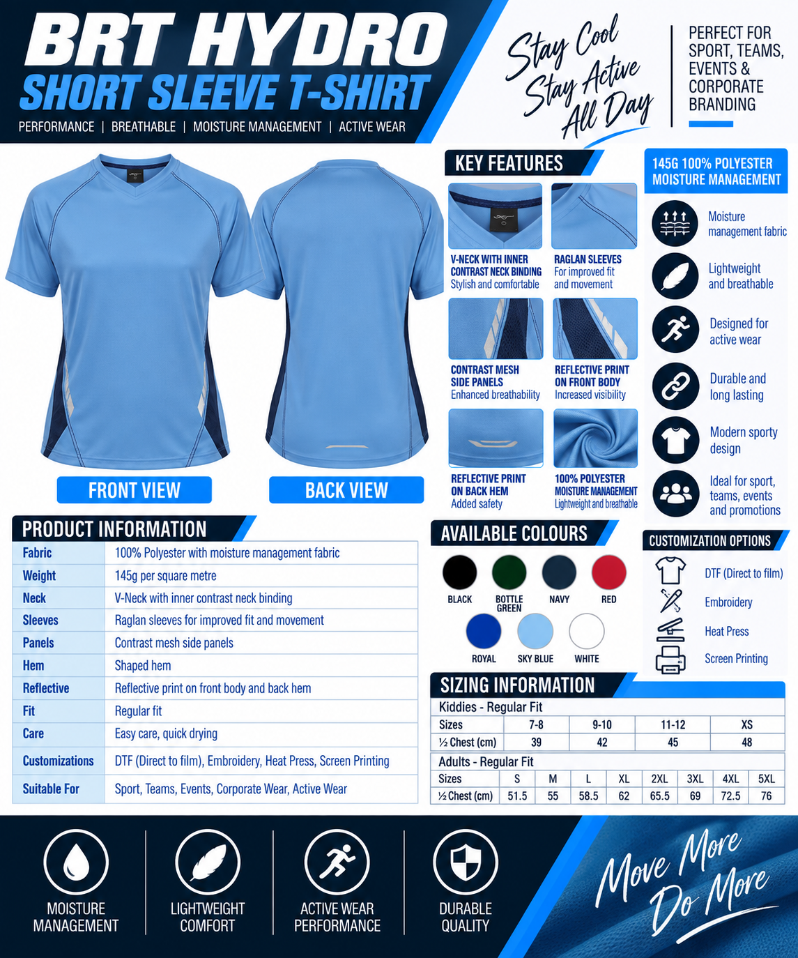 BRT Hydro Short Sleeve T-Shirt