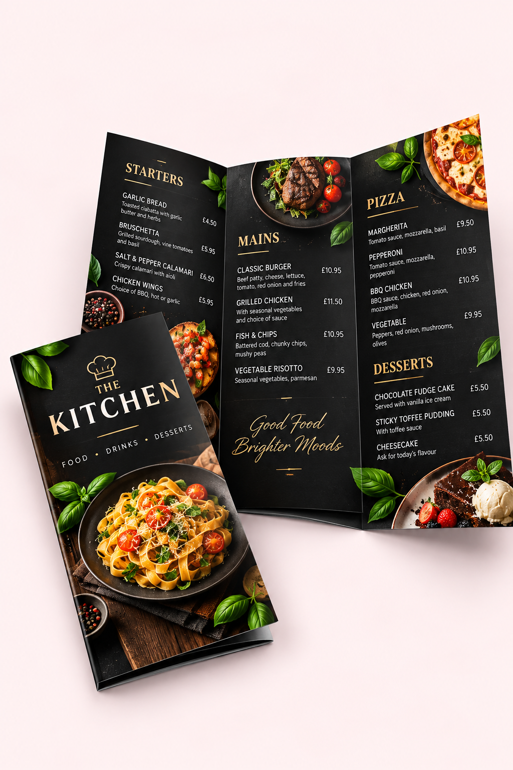 FOLDED MENU'S1