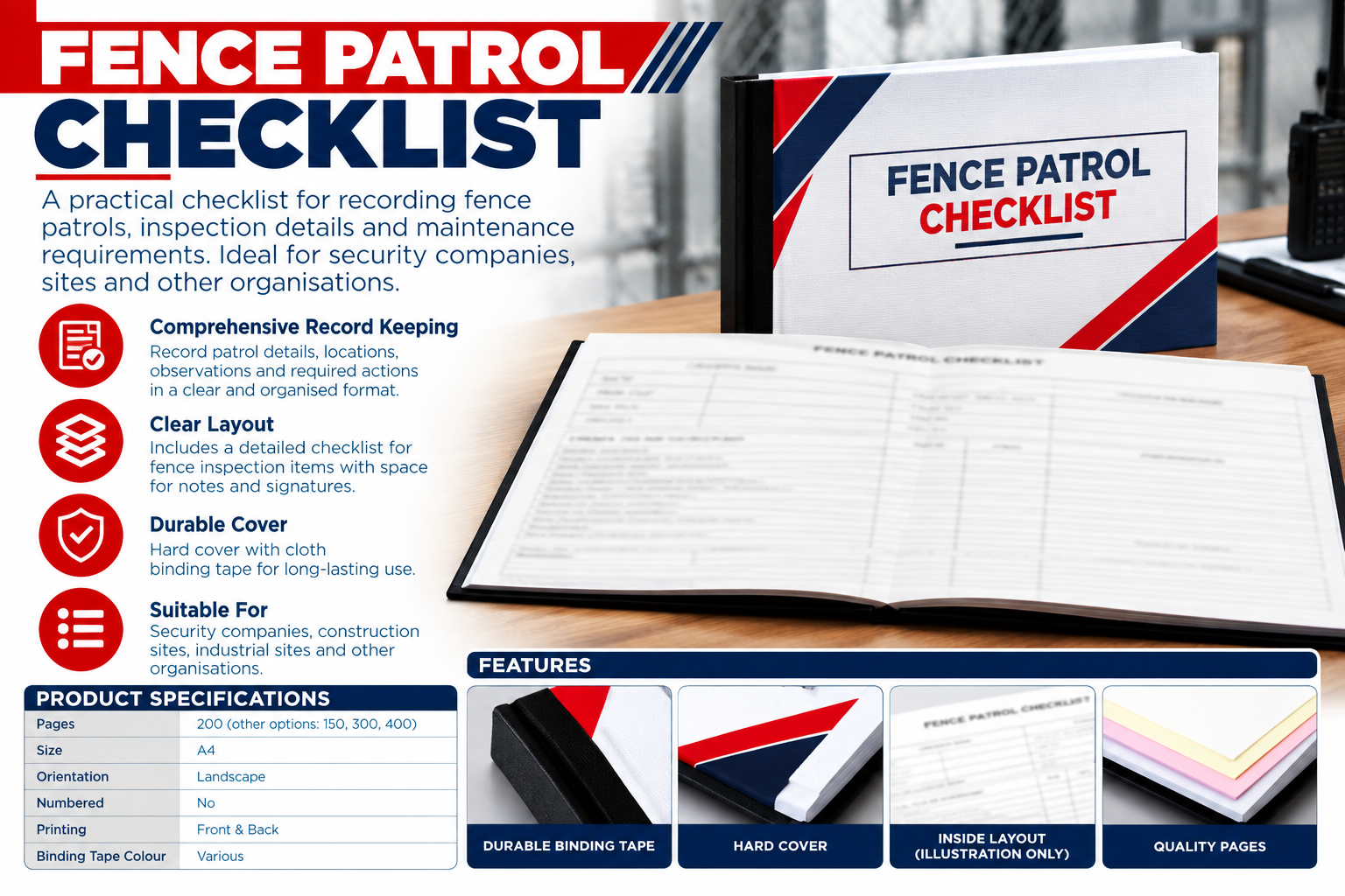 Fence Patrol Checklist