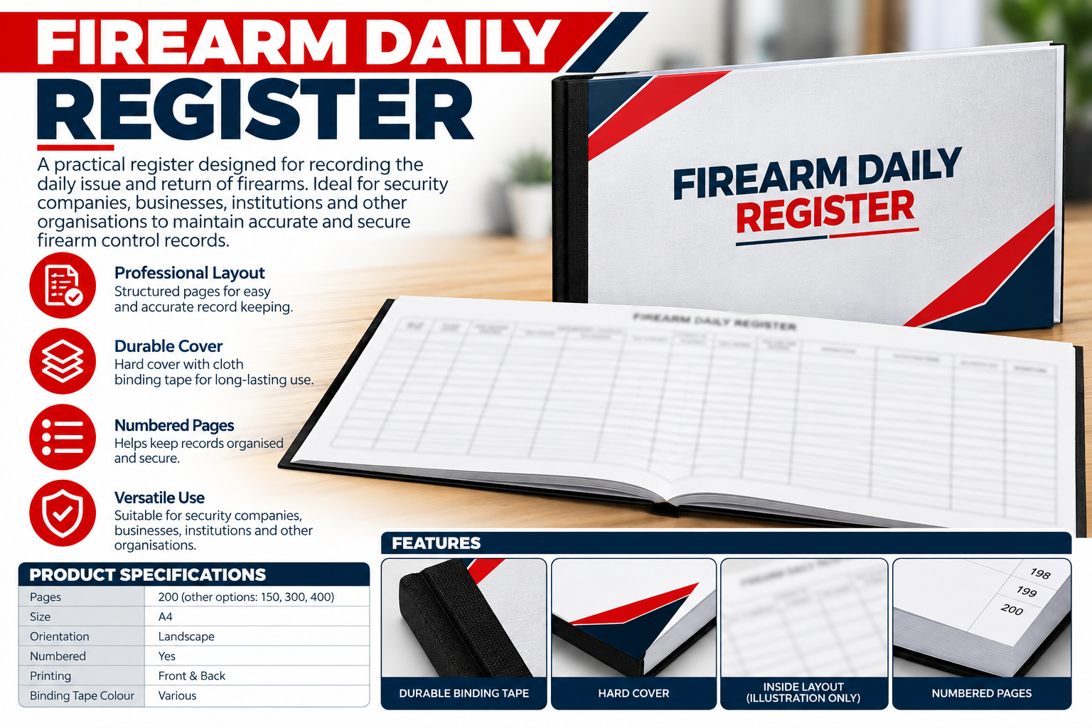 Firearm Daily Register