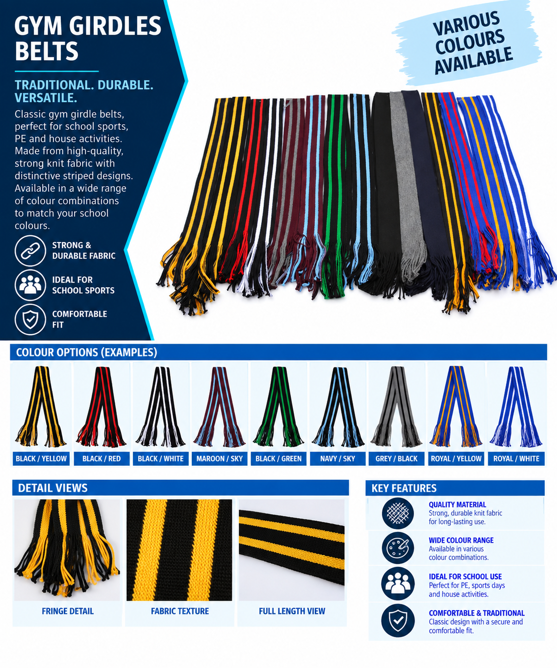 GYM GIRDLE BELTS