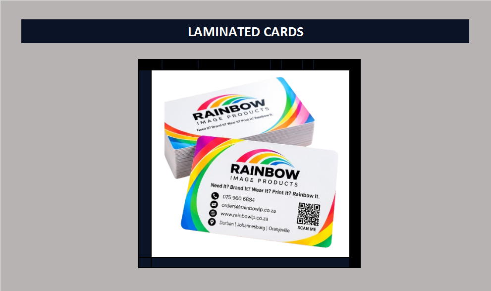 Laminated Cards2
