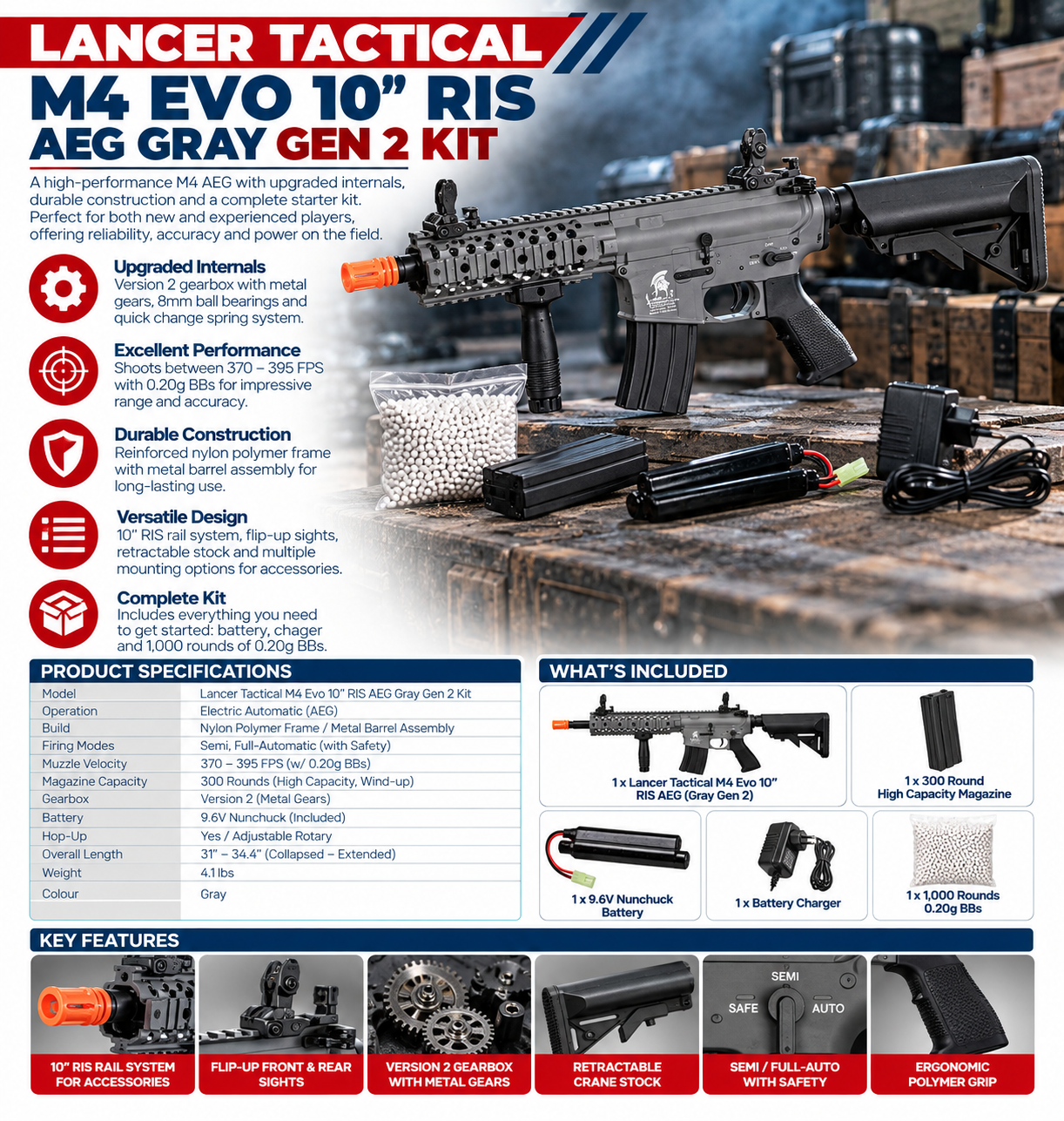 M4 Evo 10″