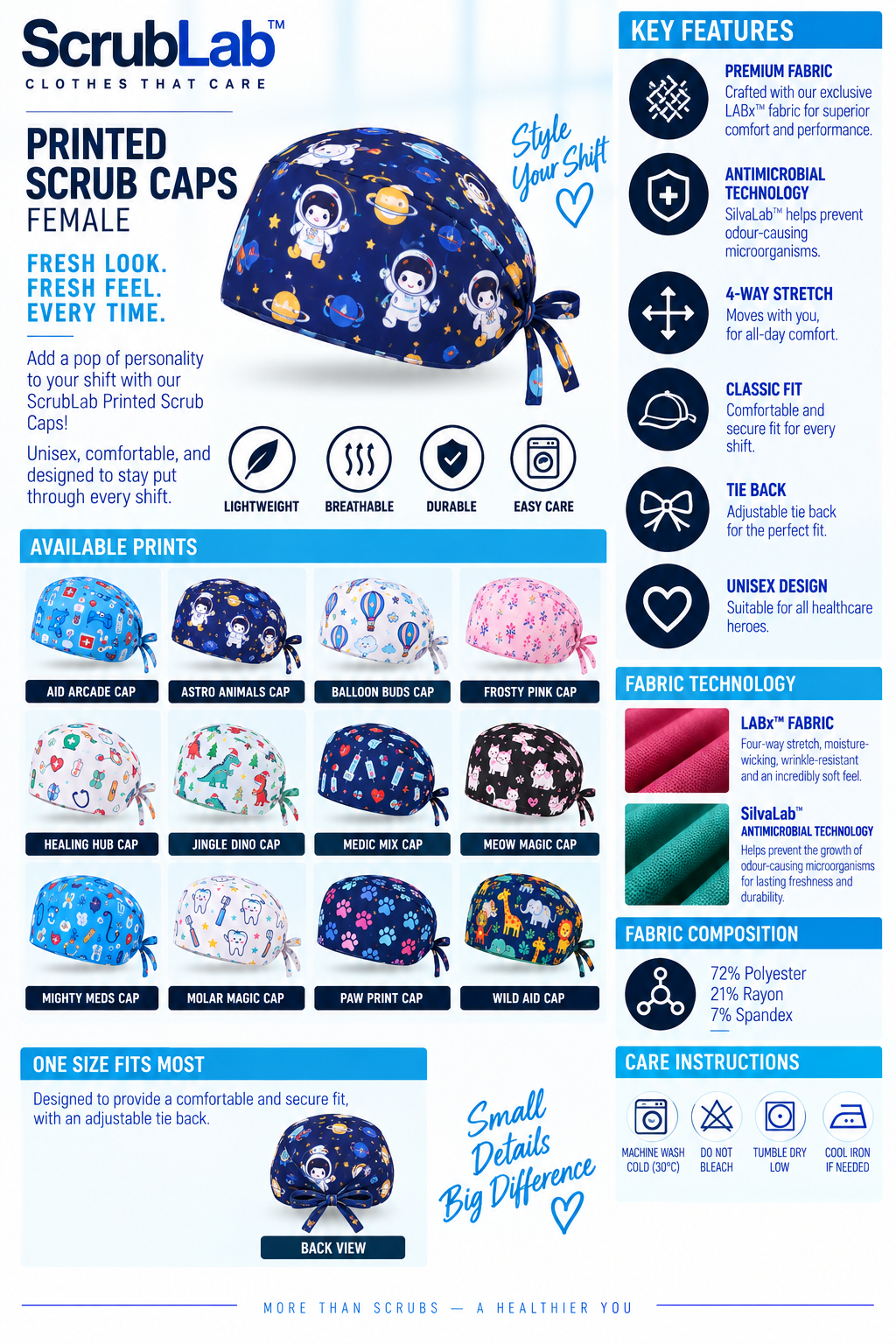 PRINTED Cap