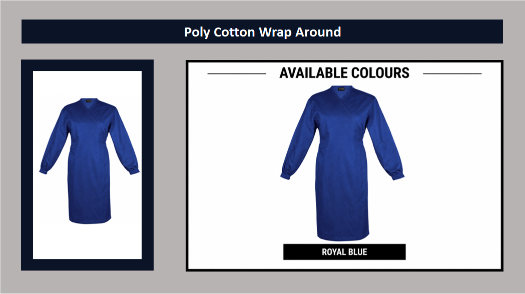 Poly Cotton Wrap Around