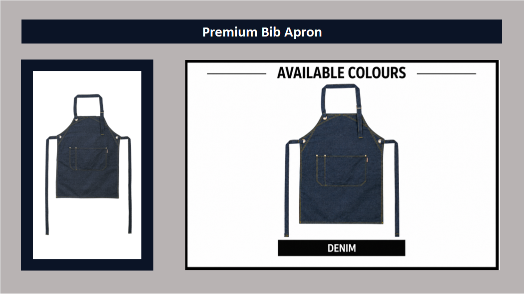 Premium Bib Apron