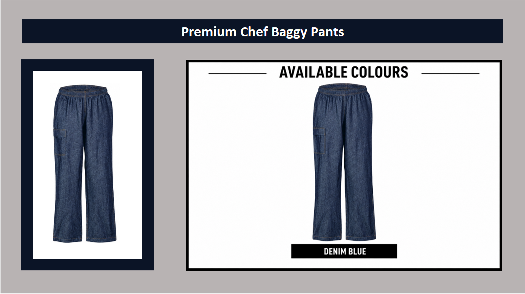 Premium Chef Baggy Pants1
