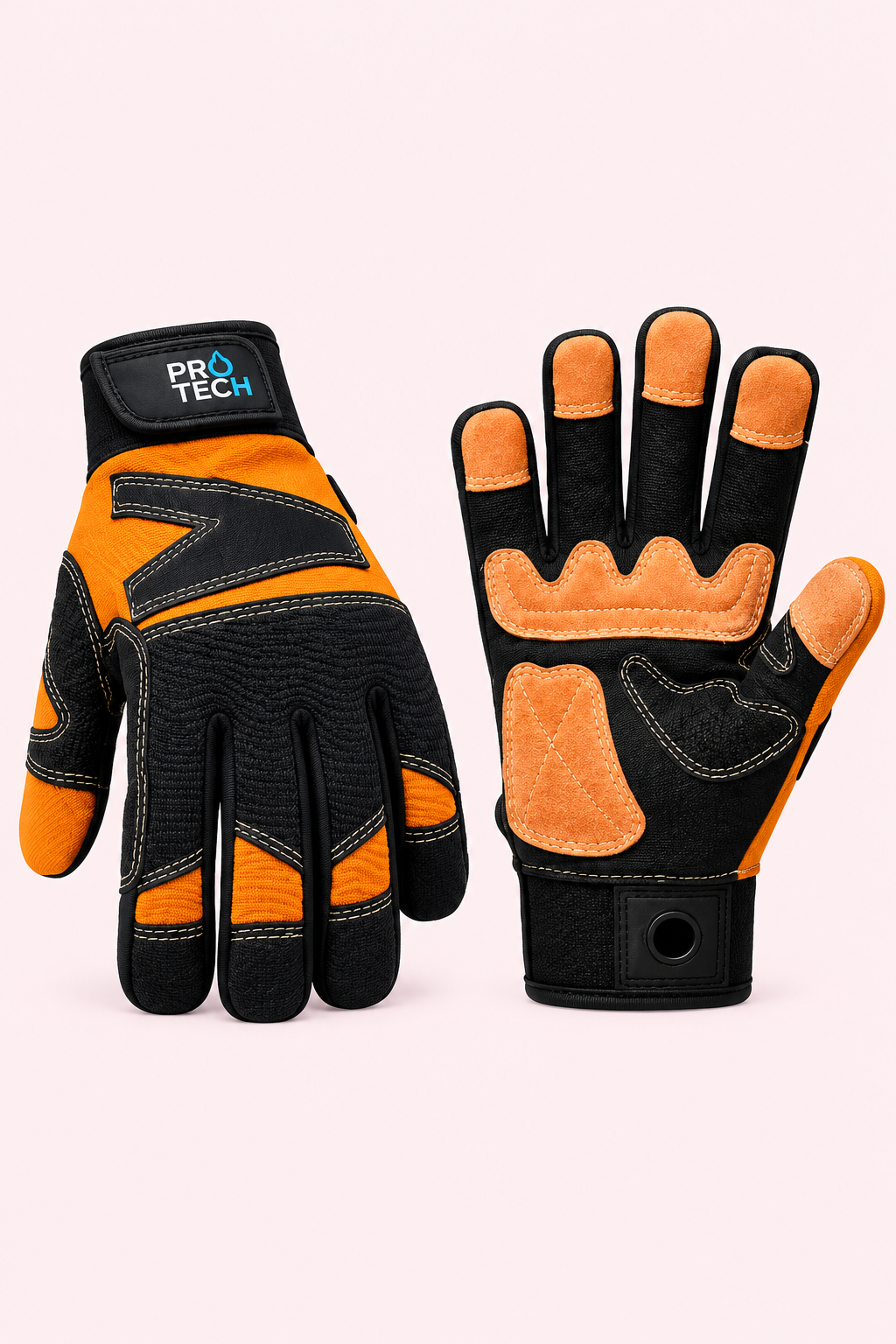 RESCUE GLOVES PRO-TECH 8 B.O.S.S. LITEX BLACK - Copy