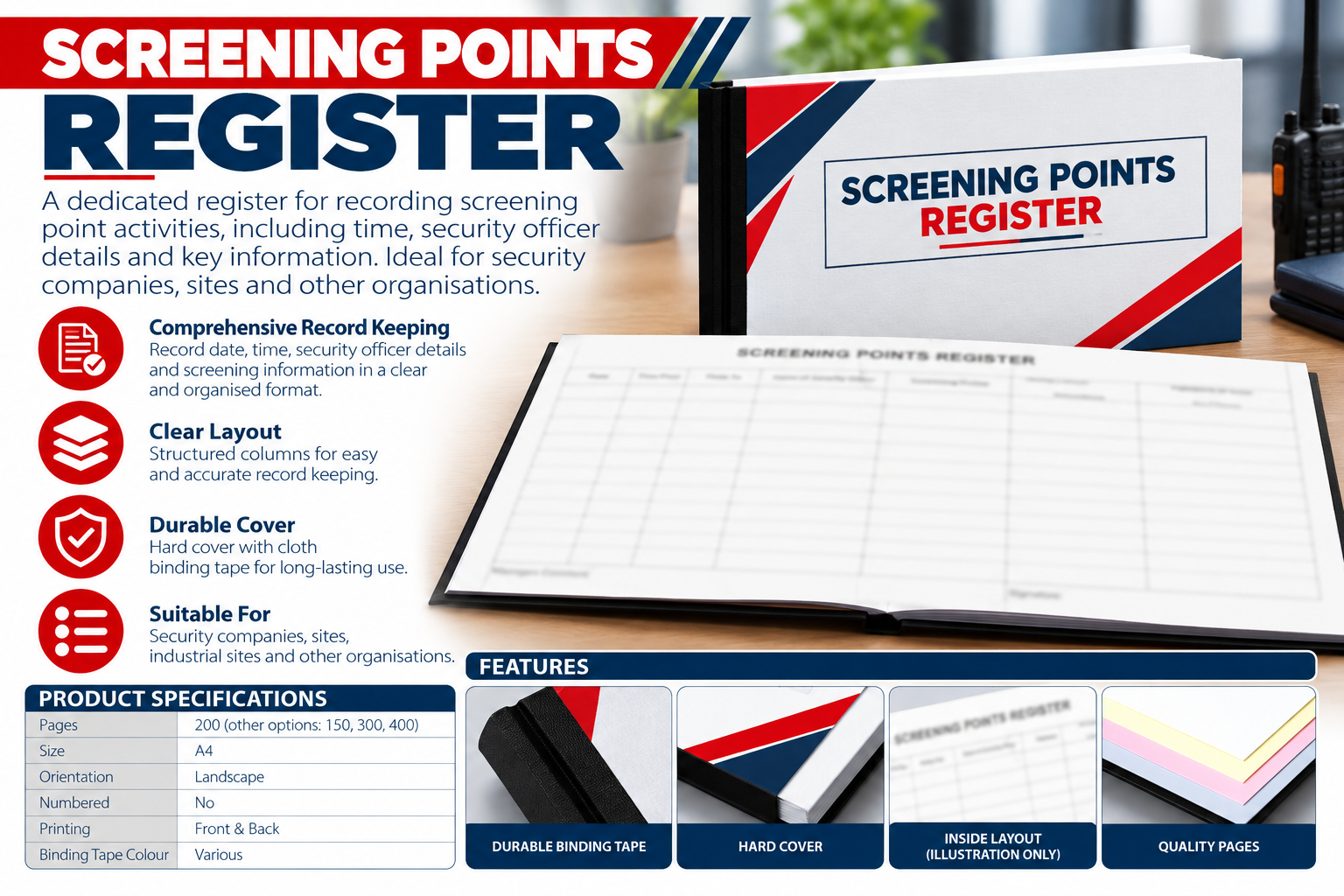 Screening Points Register