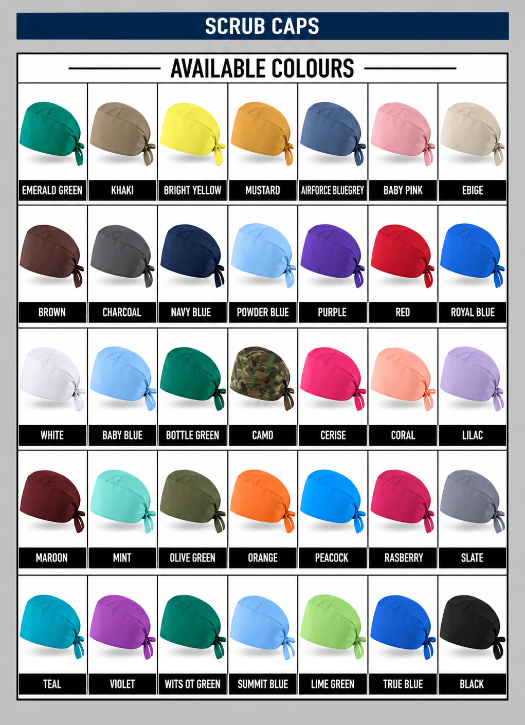 ScrubLab Caps12
