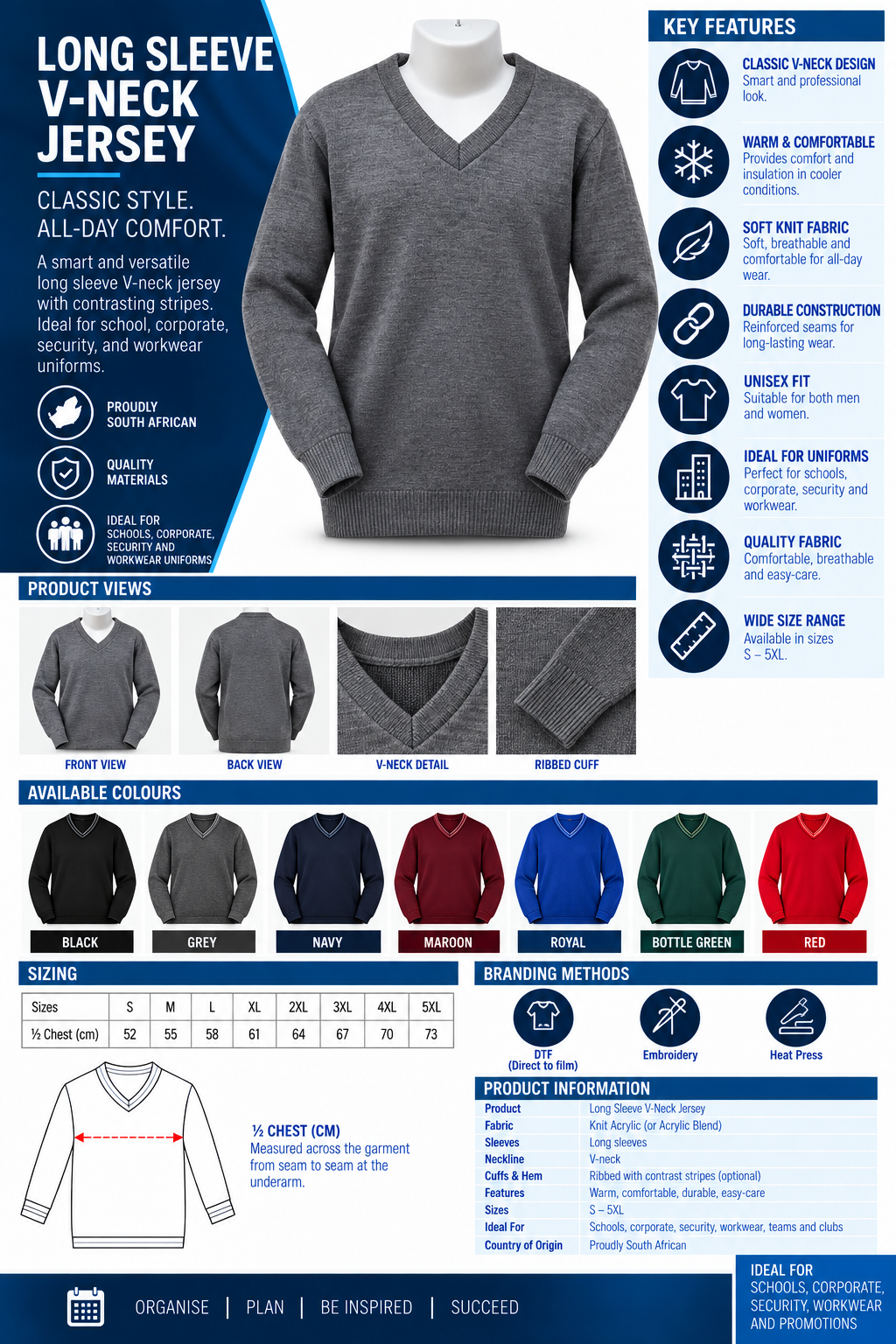 V-Neck Jersey