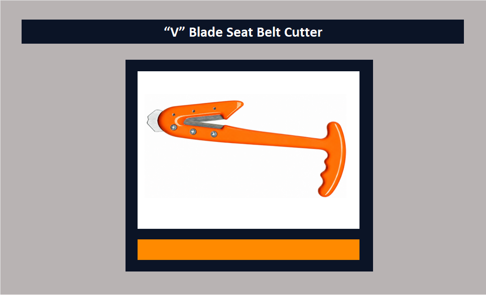 “V” Blade Seat Belt Cutter2
