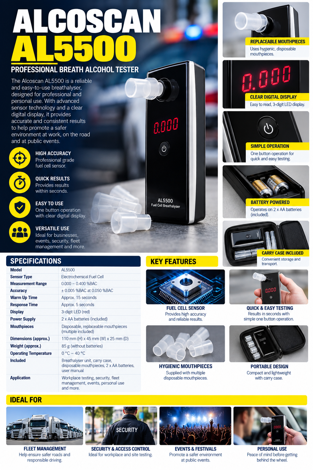 ALCOSCAN AL55001