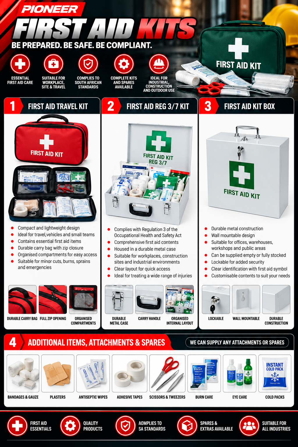 FIRST AID KITS