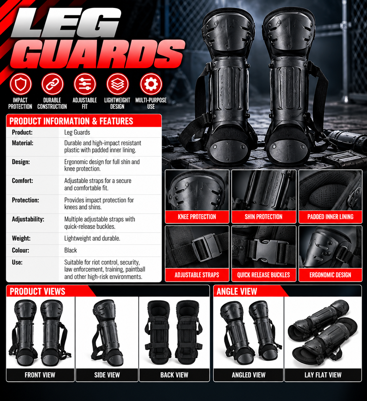 LEG GUARDS