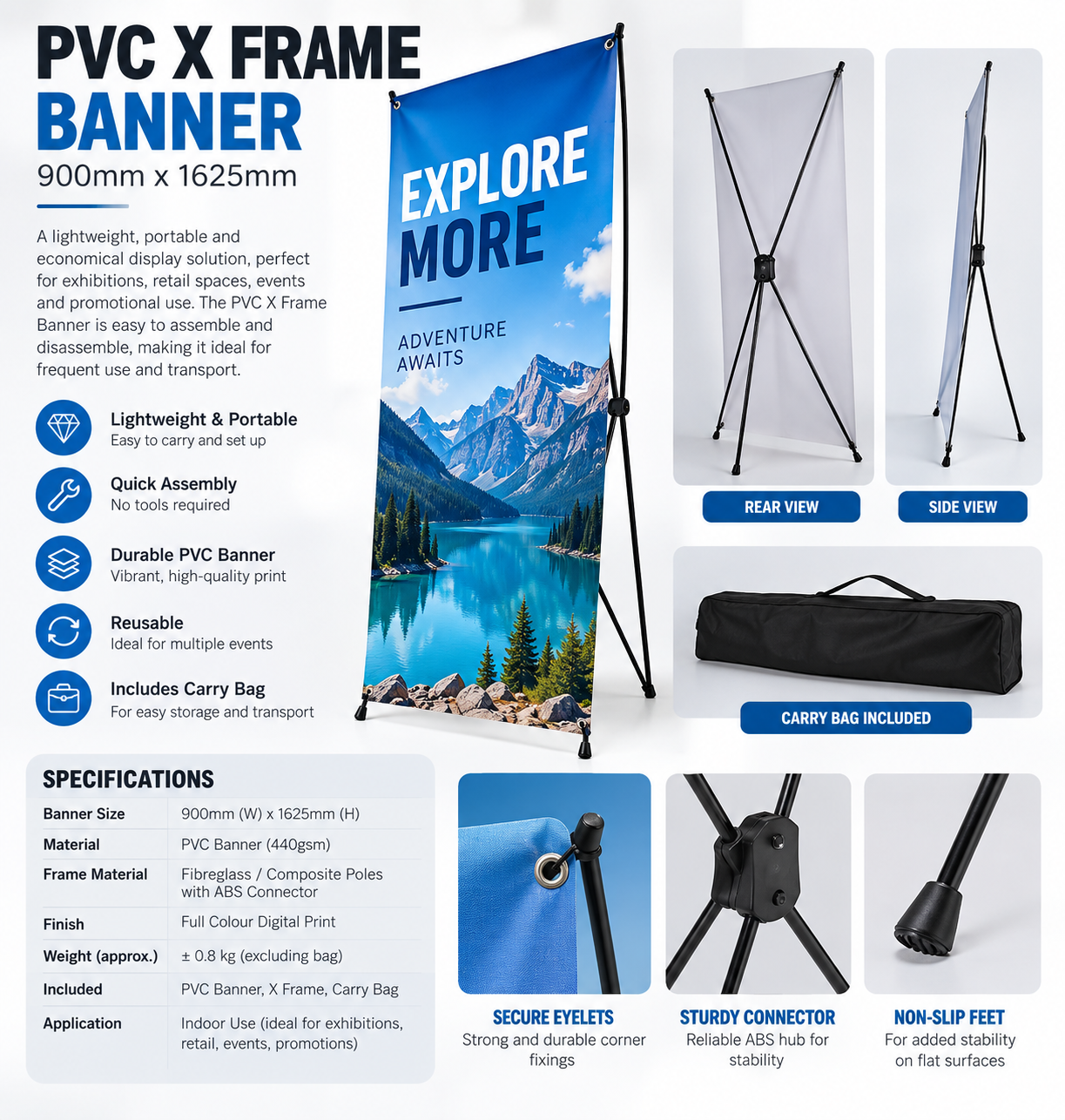 X FRAME BANNER